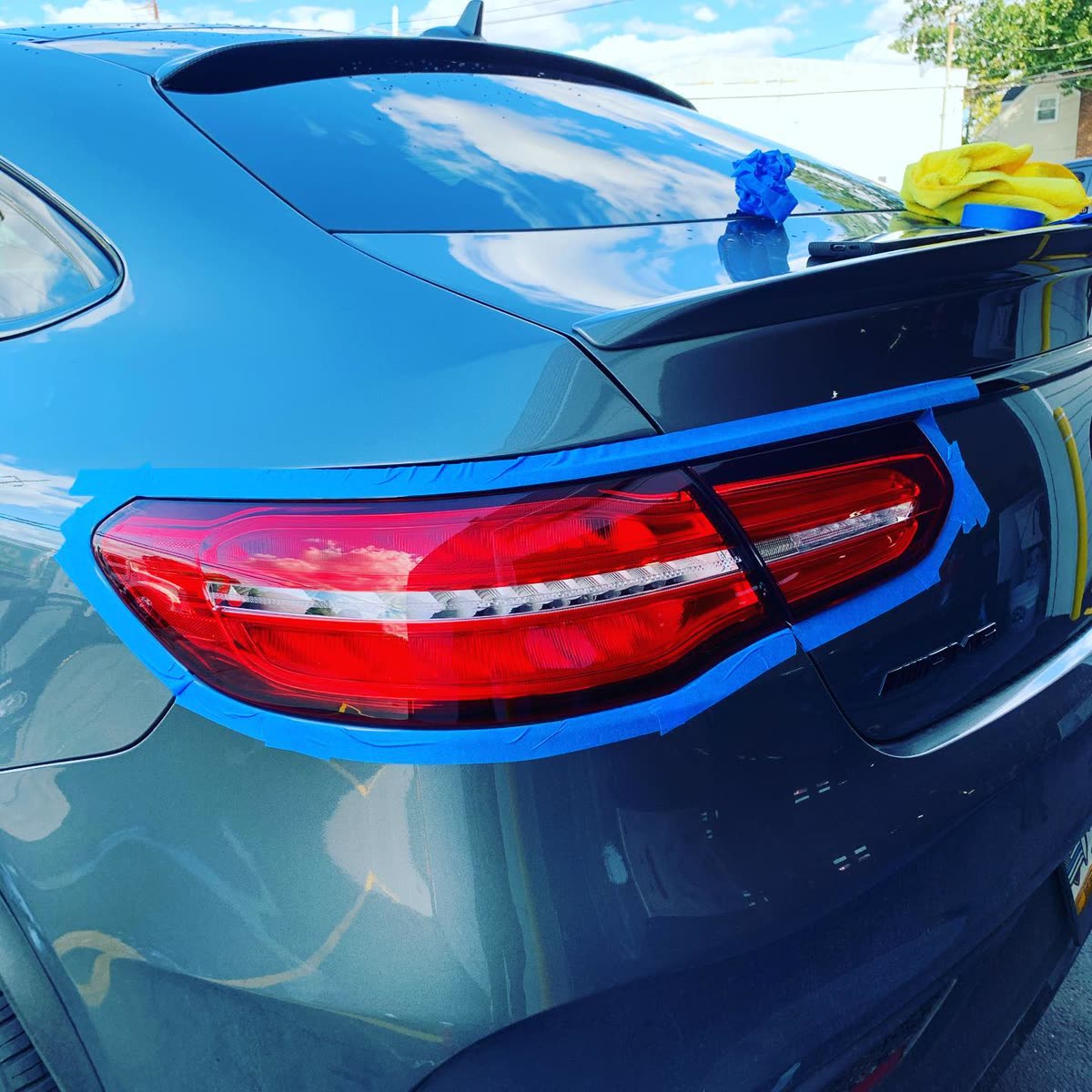 Mercedes GLE 63s AMG - taillight tinting
