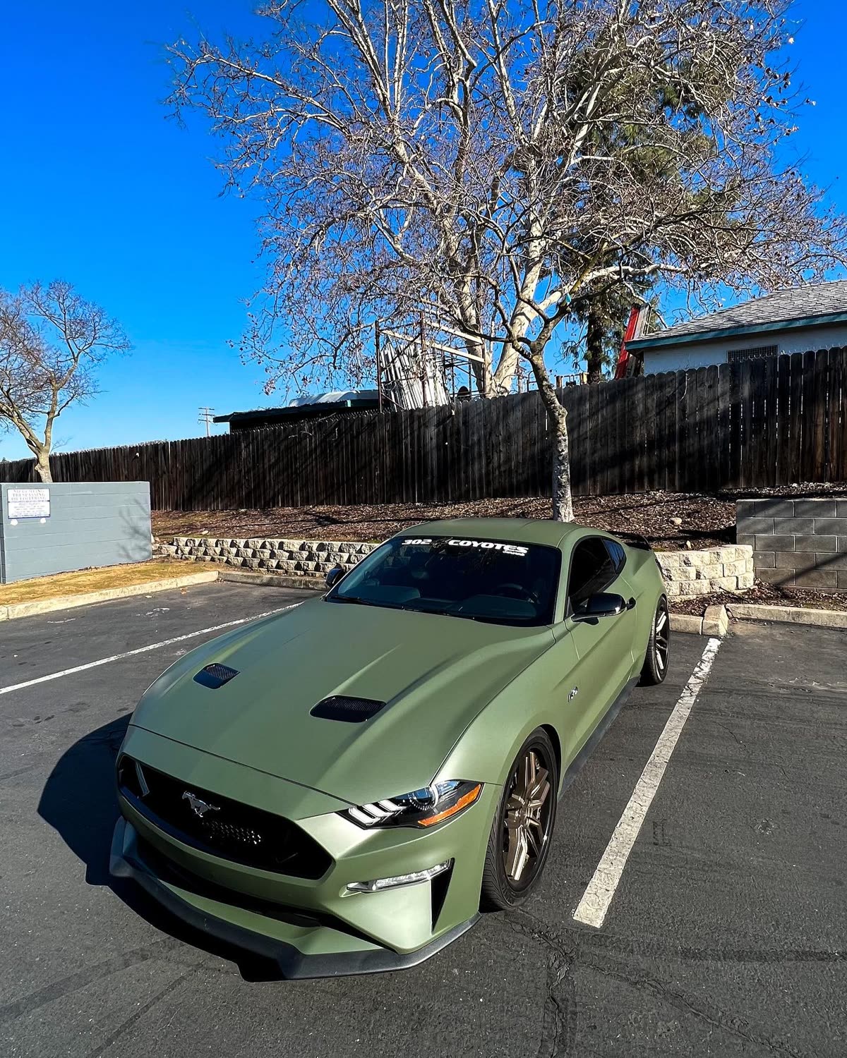 Mustang 2021 GT Supercharged.